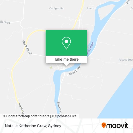 Natalie Katherine Grew map