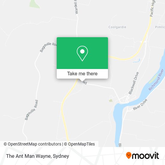 The Ant Man Wayne map