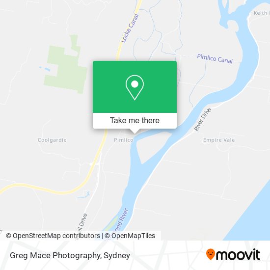 Greg Mace Photography map