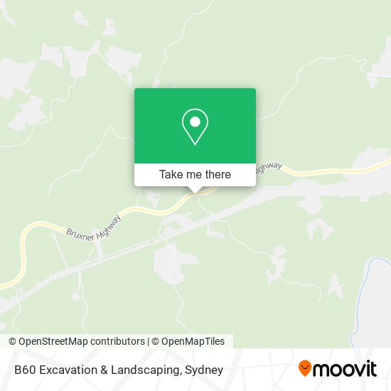 B60 Excavation & Landscaping map