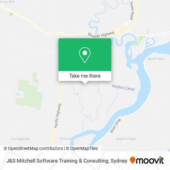 J&S Mitchell Software Training & Consulting map