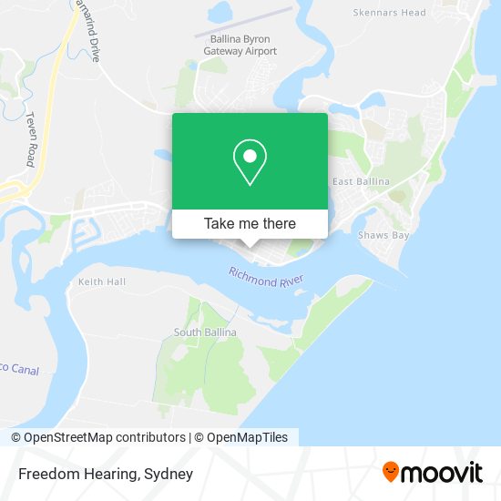 Freedom Hearing map