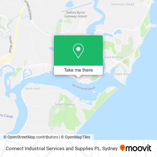 Connect Industrial Services and Supplies PL map