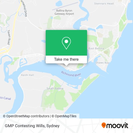 GMP Contesting Wills map