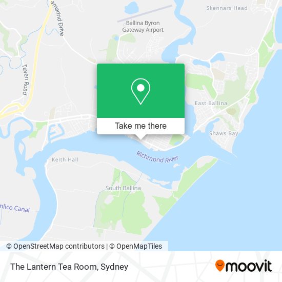 The Lantern Tea Room map