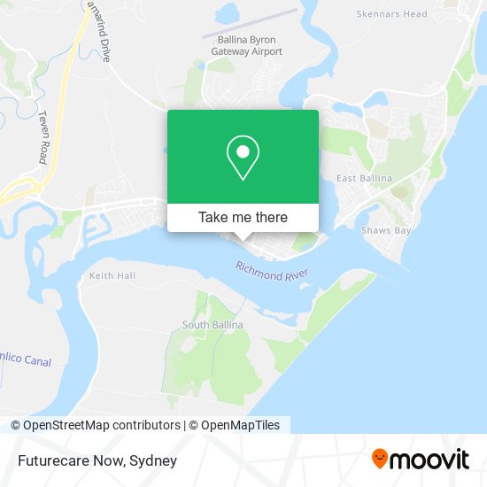Futurecare Now map