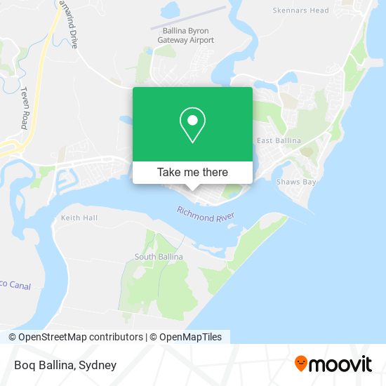 Boq Ballina map