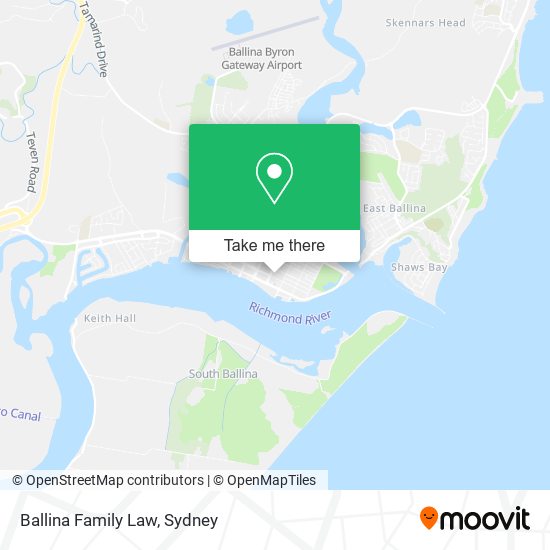 Mapa Ballina Family Law