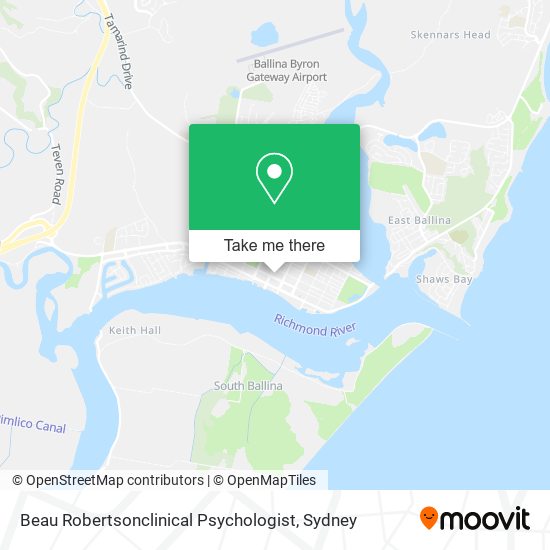 Beau Robertsonclinical Psychologist map