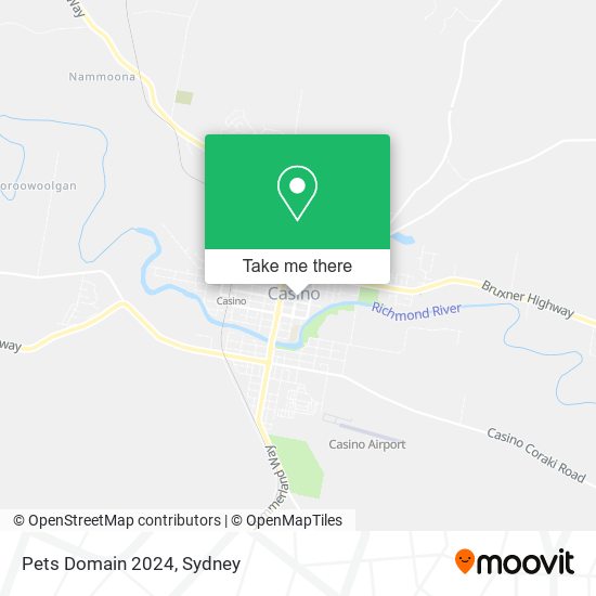 Mapa Pets Domain 2024