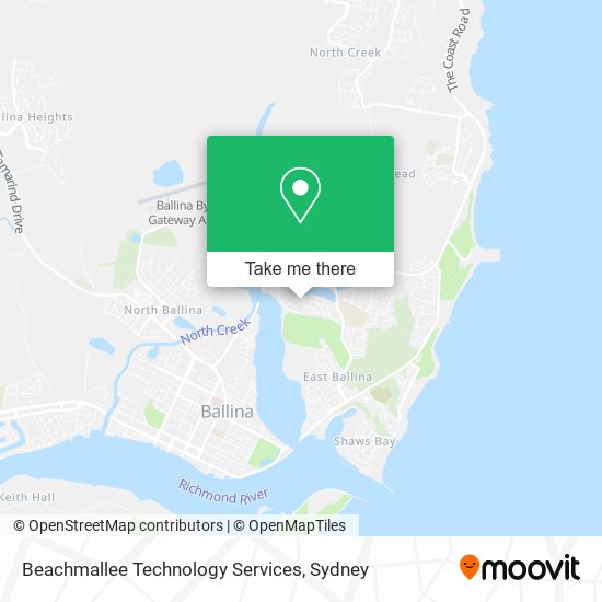 Beachmallee Technology Services map