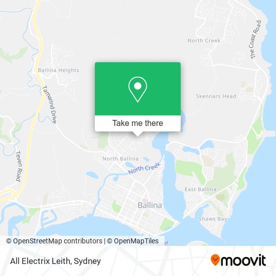 All Electrix Leith map