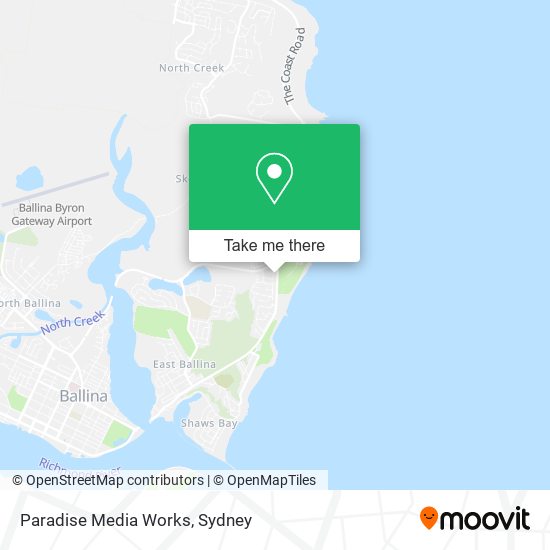 Paradise Media Works map