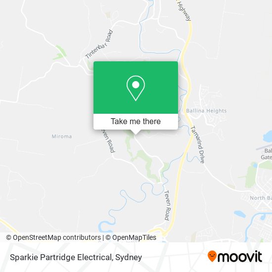 Mapa Sparkie Partridge Electrical