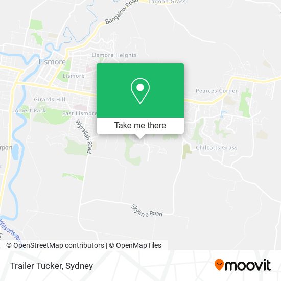 Trailer Tucker map