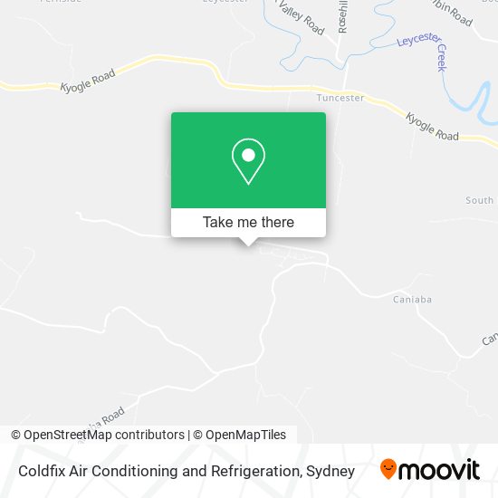 Coldfix Air Conditioning and Refrigeration map