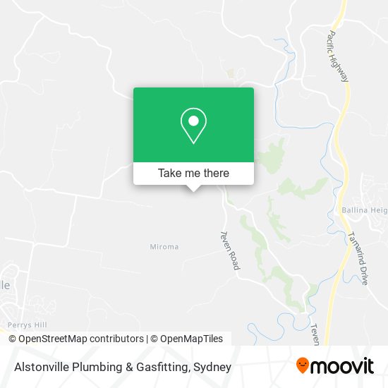 Alstonville Plumbing & Gasfitting map