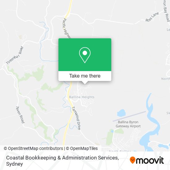 Coastal Bookkeeping & Administration Services map