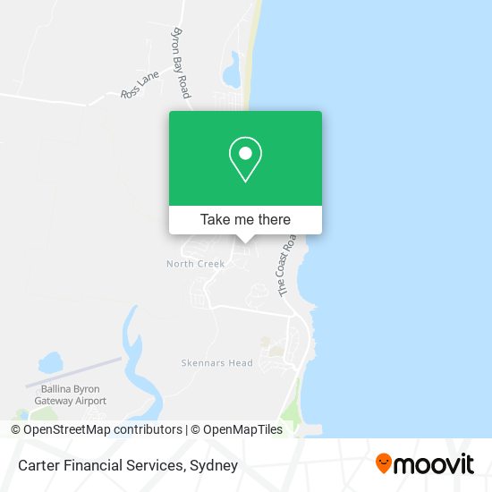 Carter Financial Services map