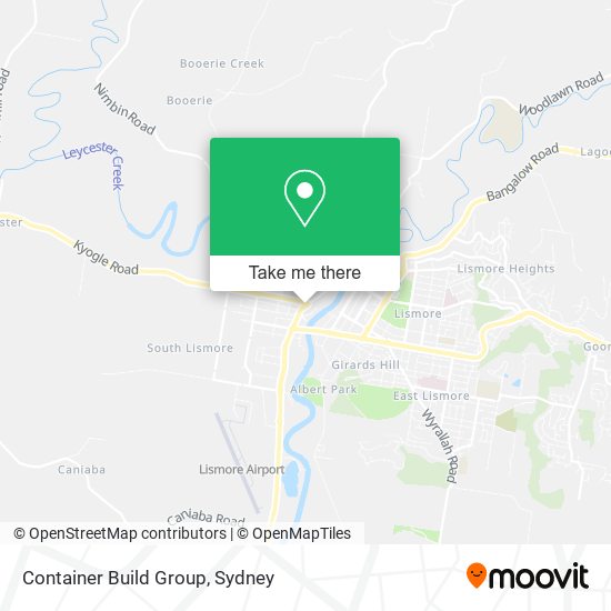 Container Build Group map