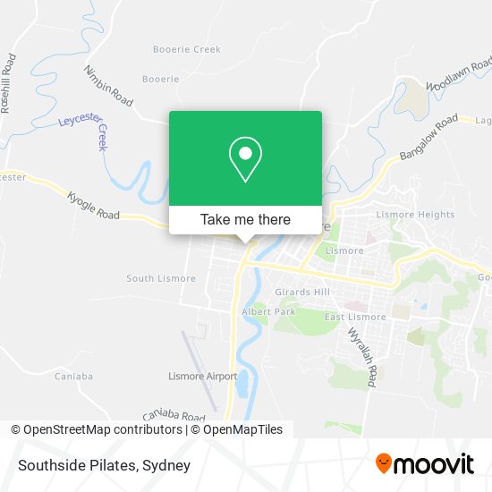 Southside Pilates map