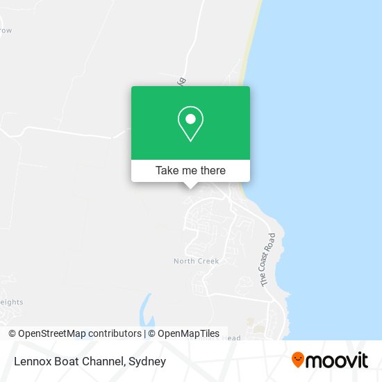 Lennox Boat Channel map