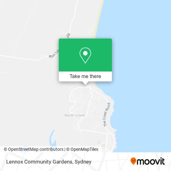 Lennox Community Gardens map