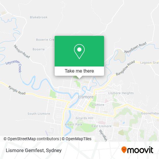Lismore Gemfest map