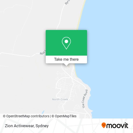 Zion Activewear map