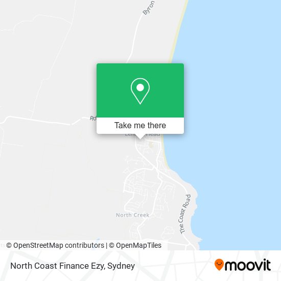 North Coast Finance Ezy map