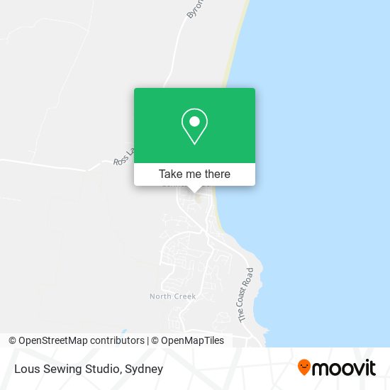 Lous Sewing Studio map