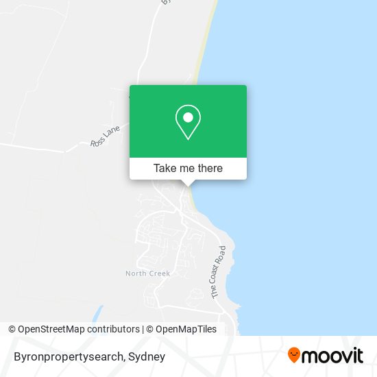 Mapa Byronpropertysearch