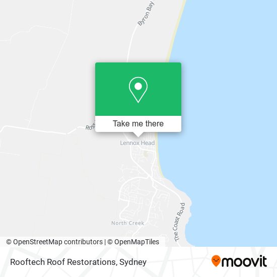 Rooftech Roof Restorations map