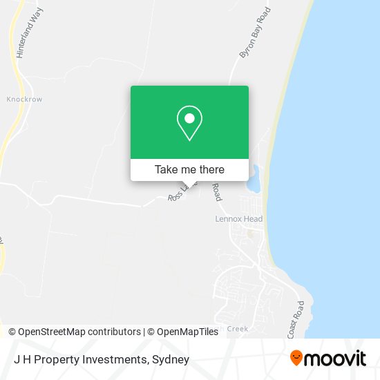 J H Property Investments map