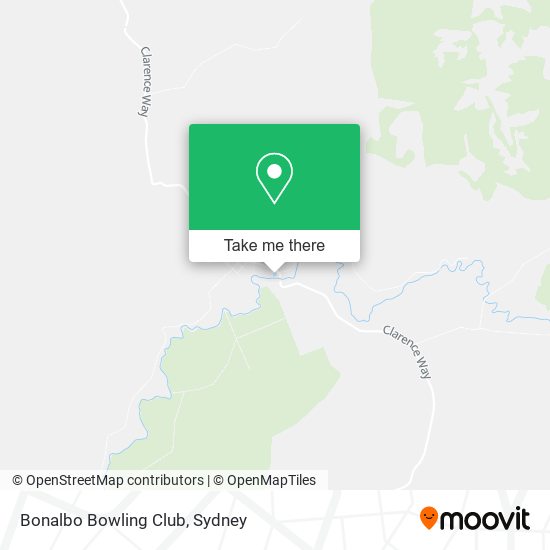 Bonalbo Bowling Club map