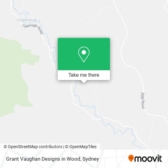 Grant Vaughan Designs in Wood map