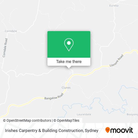 Irishes Carpentry & Building Construction map