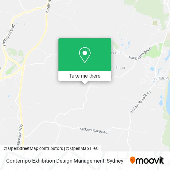 Contempo Exhibition Design Management map