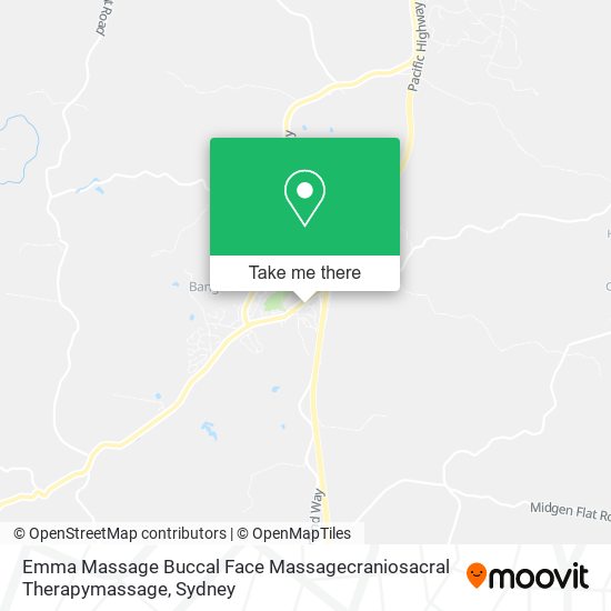 Emma Massage Buccal Face Massagecraniosacral Therapymassage map