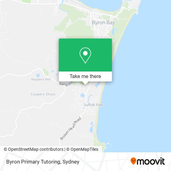 Byron Primary Tutoring map