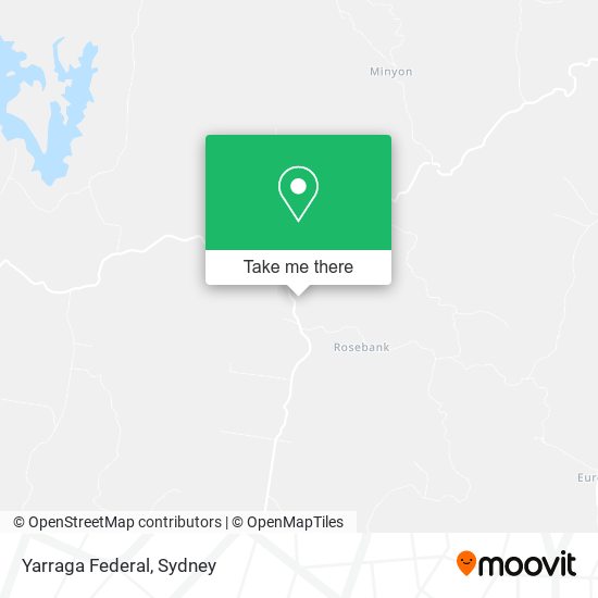 Yarraga Federal map