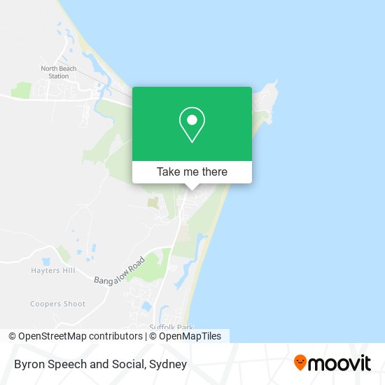 Mapa Byron Speech and Social