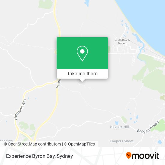 Experience Byron Bay map