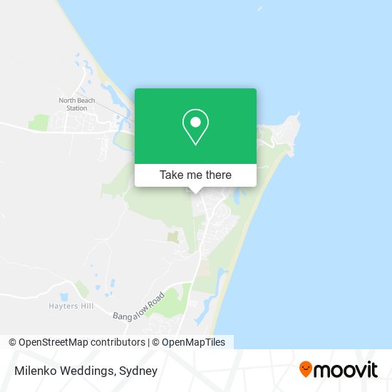 Milenko Weddings map