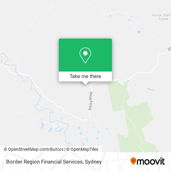 Border Region Financial Services map