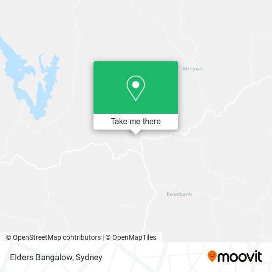 Elders Bangalow map