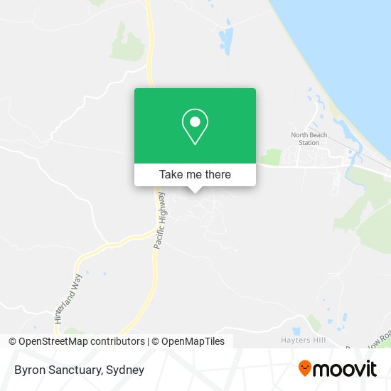 Byron Sanctuary map