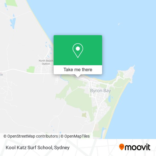 Kool Katz Surf School map