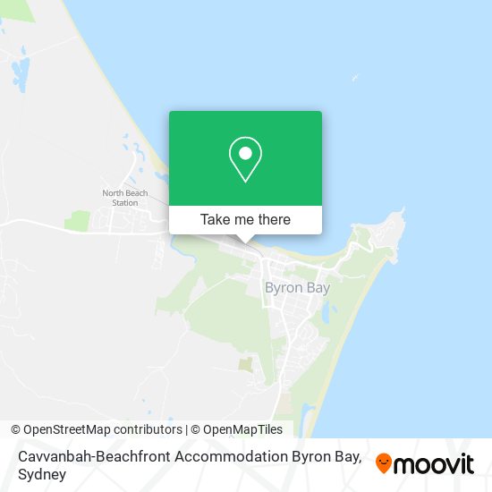 Cavvanbah-Beachfront Accommodation Byron Bay map