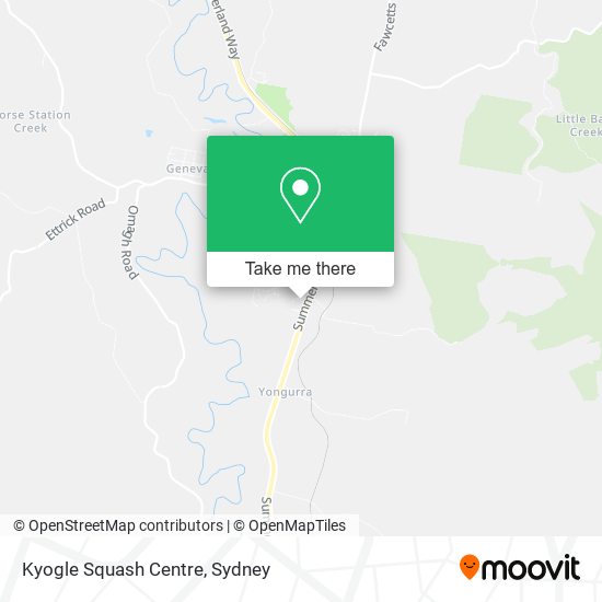 Kyogle Squash Centre map